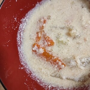 白菜❀鶏肉❀春雨の豆乳スープ